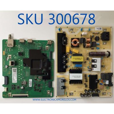 KIT DE TARJETAS PARA TV SAMSUNG / MAIN BN94-16107W / BN97-17444O / BN41-02756 / FUENTE BN44-01055A / L65S6N_TDY / BN4401055A / PANEL CY-BT065HGHV1H / DISPLAY ST6451D02-C / MODELO UN65TU7000F / UN65TU7000FXZA / UN65TU7000FXZA CC05